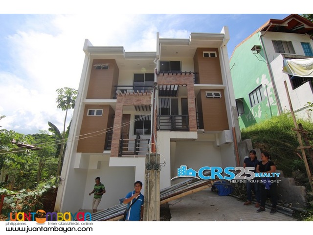 For Sale Brand New 3 Level Townhouse in Guadalupe Cebu City
