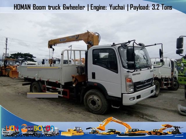 boom truck ( euro 4) 6 wheeler - 5 tons
