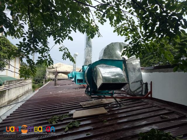 Supply and installation of exhaust blower