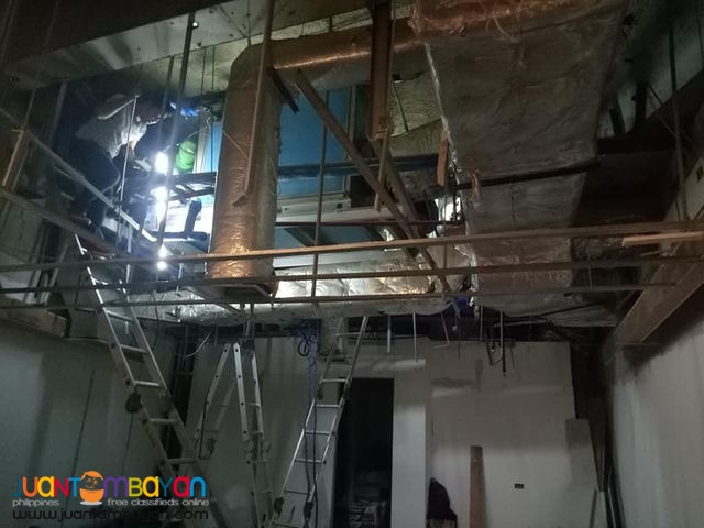 Supply and installation of ducting works