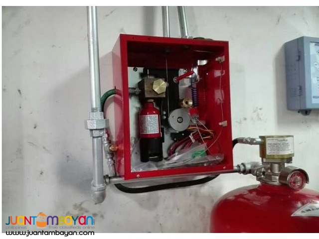 Supply and installation of fire suppression system