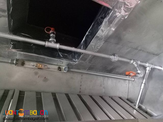 Supply and installation of fire suppression system