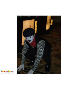 Dancing mimes, Juggler, unicycle, stilt walker, roaming performers