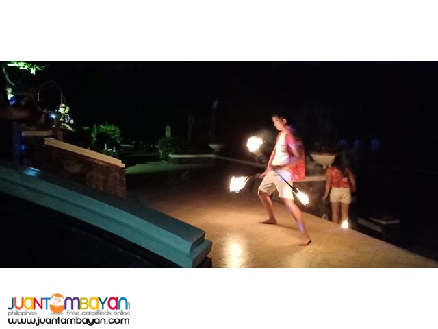 Fire poi Dancing 