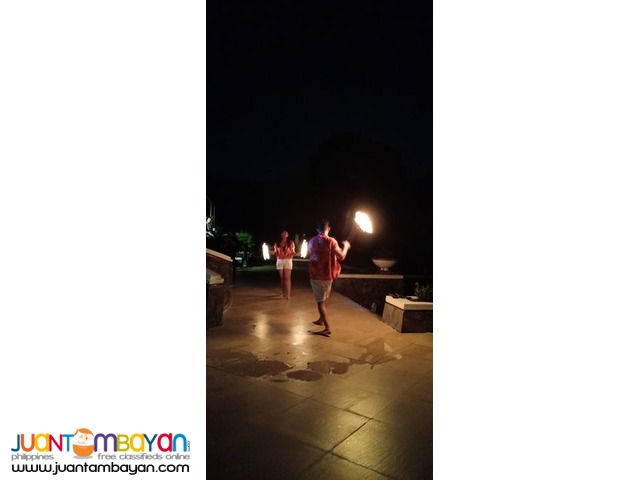 Fire poi Dancing 