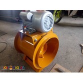 Exhaust Motor and Fresh Air Motor and Ducting