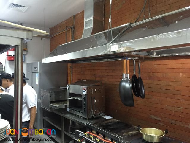 Kitchen Hood Fabrication and Ventilation