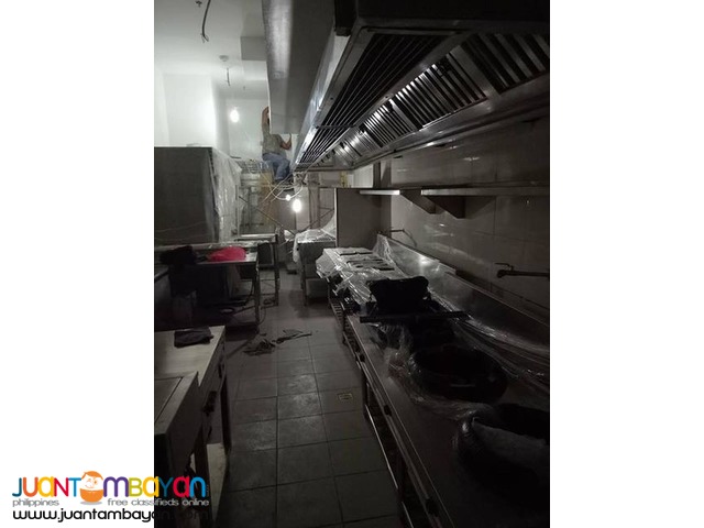 Kitchen Hood Fabrication and Ventilation