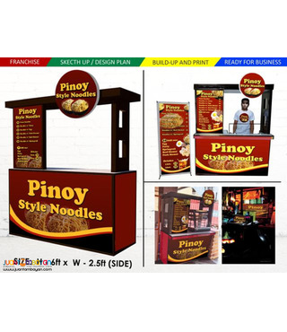 Pinoy style noodles food cart franchise 149K