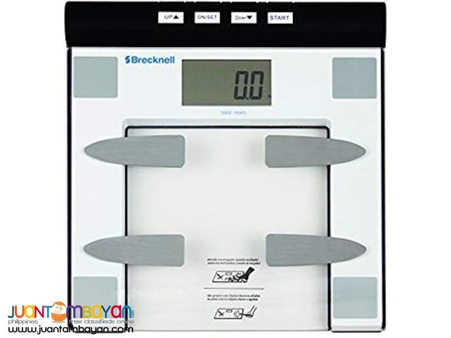 Salter Brecknell Body Fat Bathroom Scale BFS 150