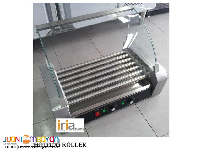 Hotdog Roller with Glass Cover (Brand New)