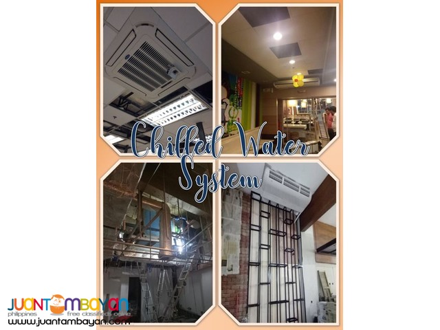 Mechanical Works ducting aircon exhaust fresh air chilled water