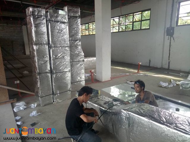 Ducting Works Spiral Duct Rectangular Duct Flexible Duct