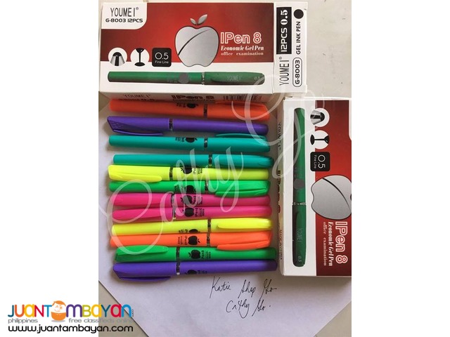 IPHONE INSPIRED BALLPEN - GEL INK PEN - IPEN BALLPEN - PER BOX