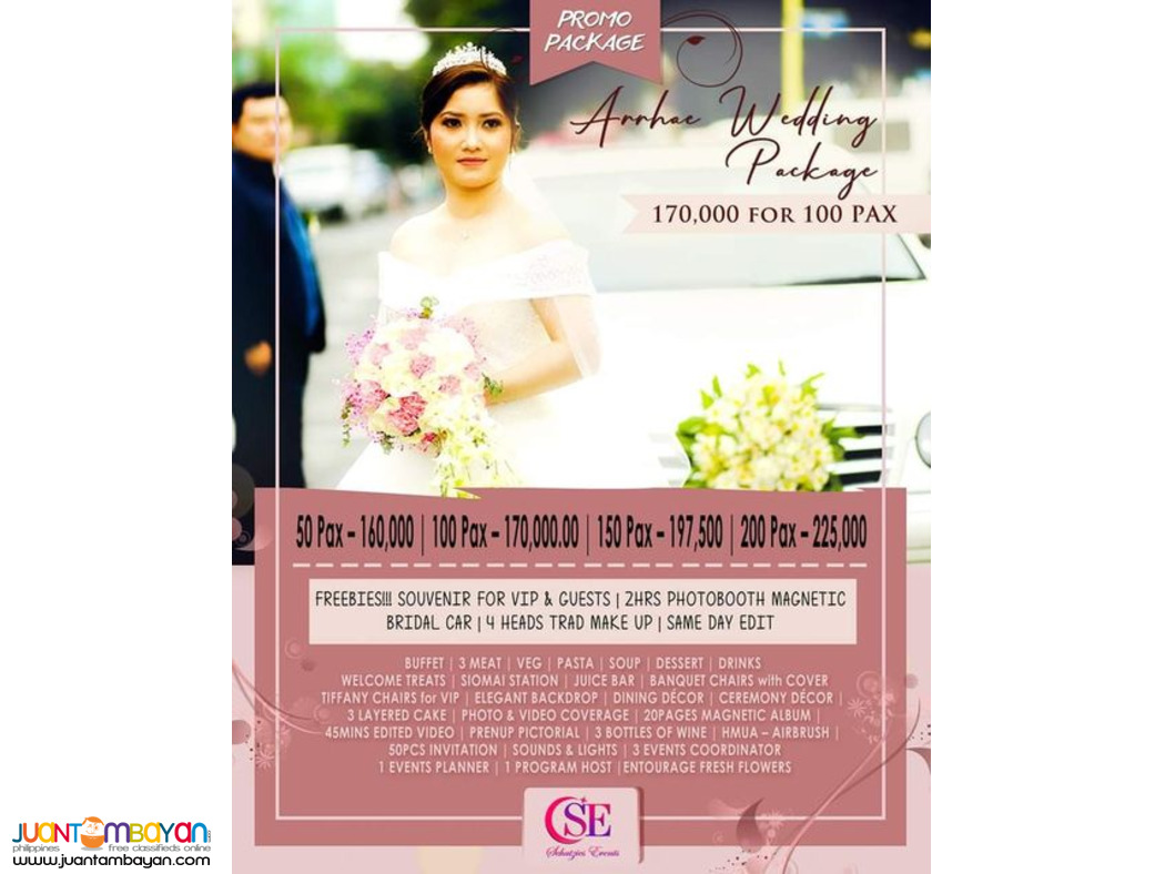 Complete Wedding Package in Manila 