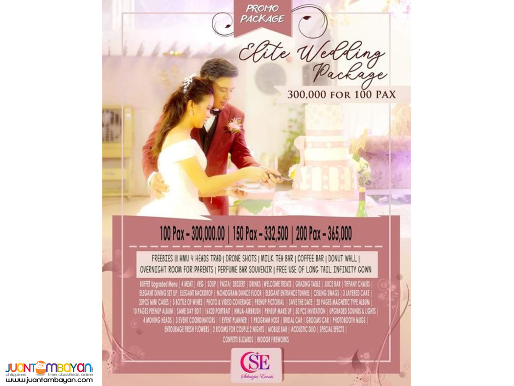 Complete Wedding Package in Manila 