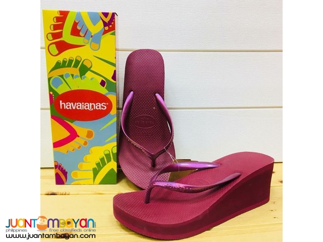 havaianas wedge slippers