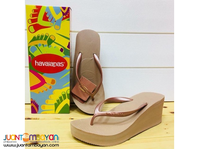 havaianas wedge slippers