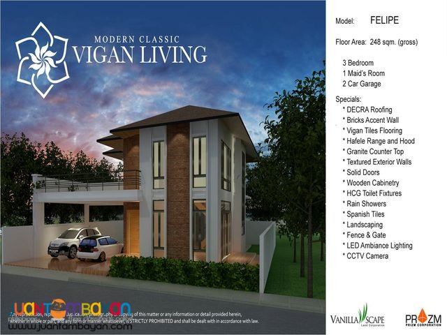 House and Lot for Sale inside Summit Point  Vigan Living