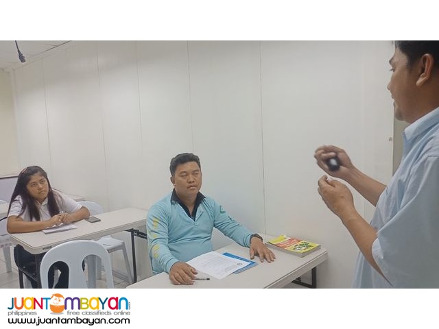 BOSH Training Safety Officer 2 SO2 Training DOLE Face-To-Face training