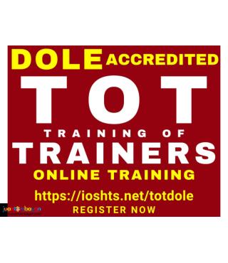 DOLE Training of Trainers dOLE Accredited ToT Online Training