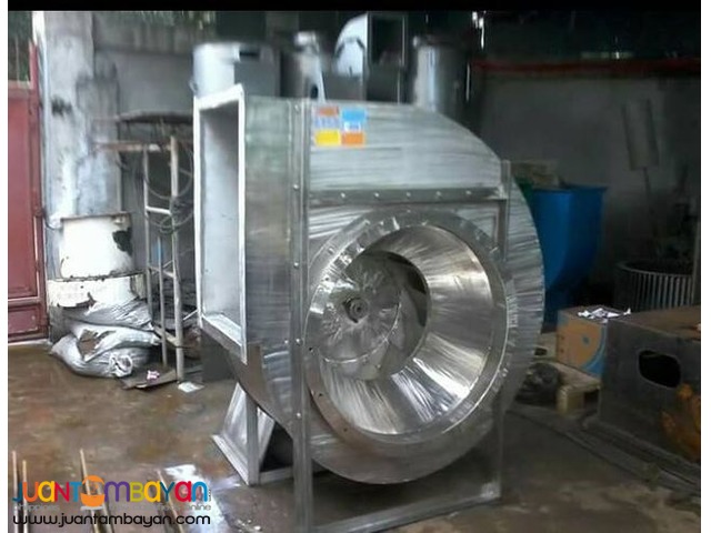 Supply and installation of exhaust blower and hood with ducting