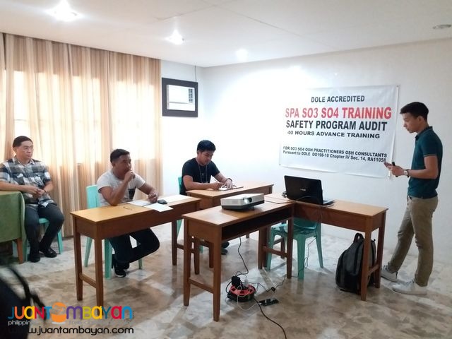 DOLE Online SO3 Training Online SPA Training Safety Officer 3 Training