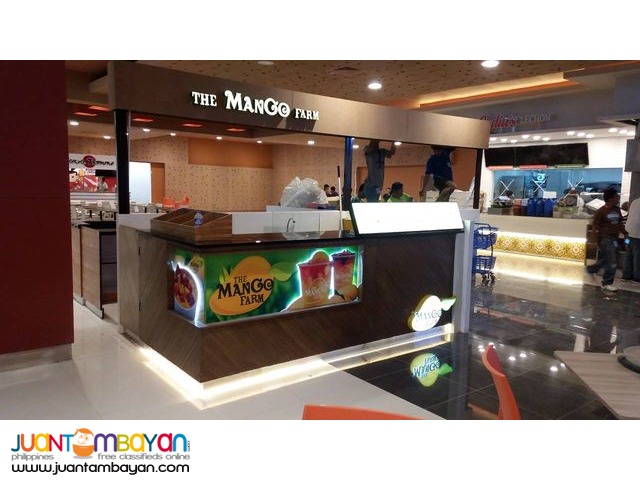 Mall Food Kiosk, Cart, Booth, Stall for Sale