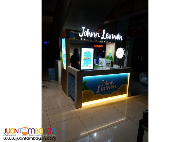 Mall Food Kiosk, Cart, Booth, Stall for Sale