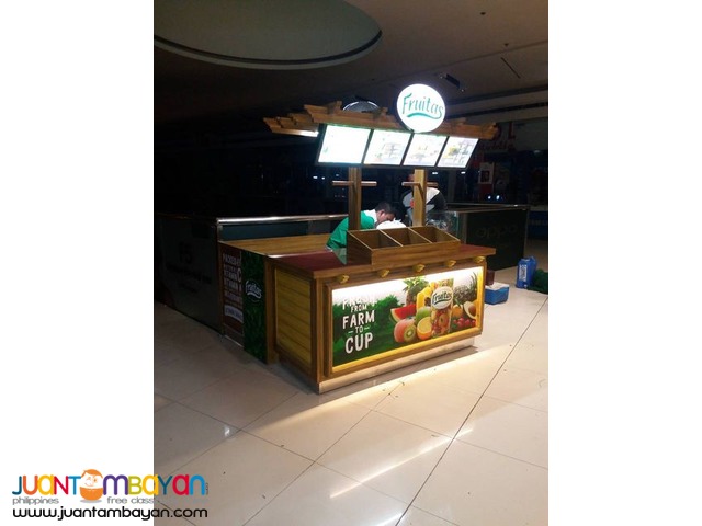 Mall Food Kiosk, Cart, Booth, Stall for Sale