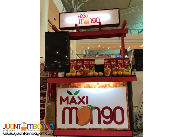 Mall Food Kiosk, Cart, Booth, Stall for Sale