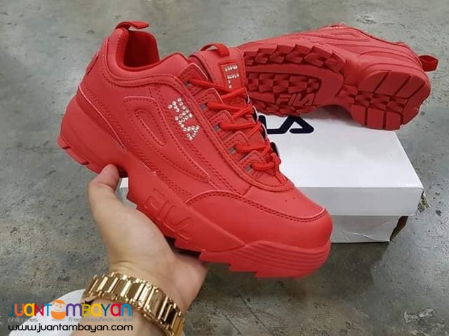 fila trainer blue black orange
