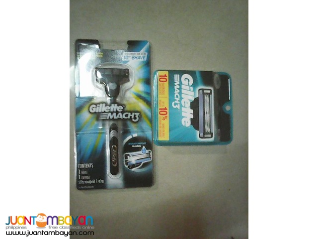gillete mach 3  blade