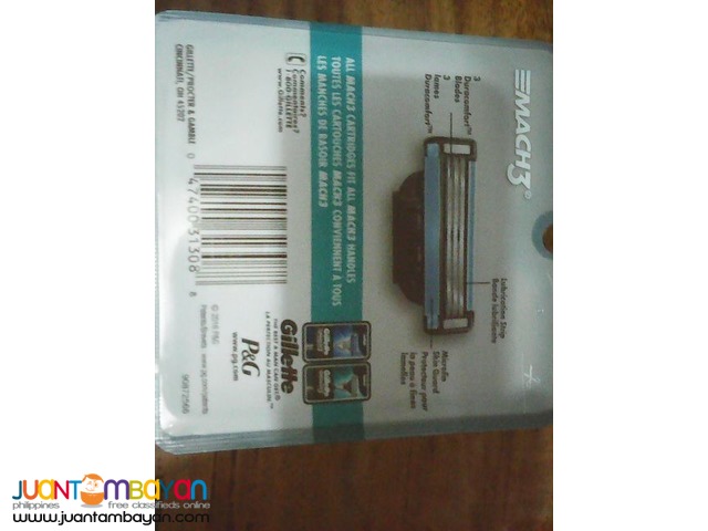 gillete mach 3  blade