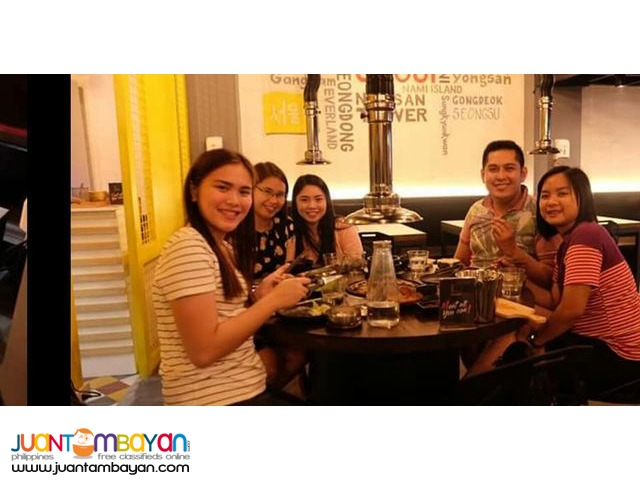 Exhaust blower and fresh air for korean restaurant