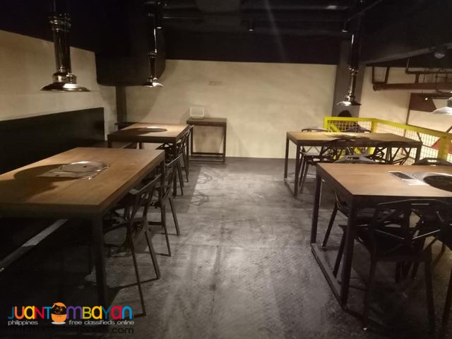 Exhaust blower and fresh air for korean restaurant