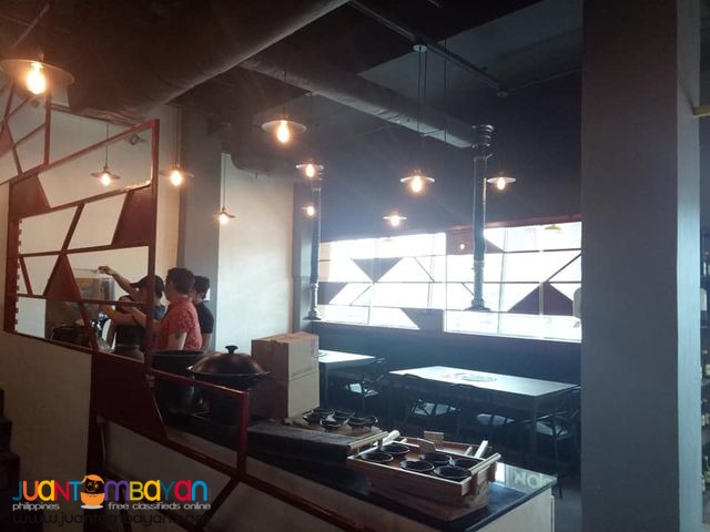 Exhaust blower and fresh air for korean restaurant