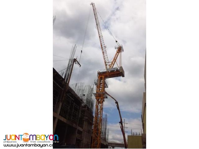 HQC-TOPLESS TOWER CRANE AND LUFFING CRANE(SALES & RENTAL)