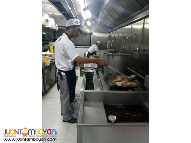 Supply installation and fabrication of kitchen hood