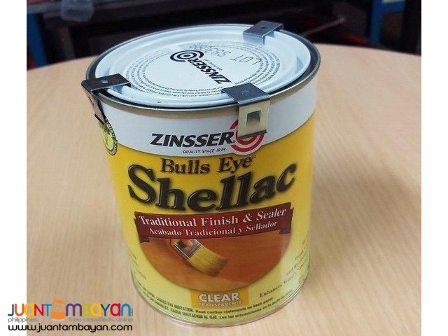 Rust-Oleum Zinsser 304H Bulls Eye Clear Shellac, 1 quart