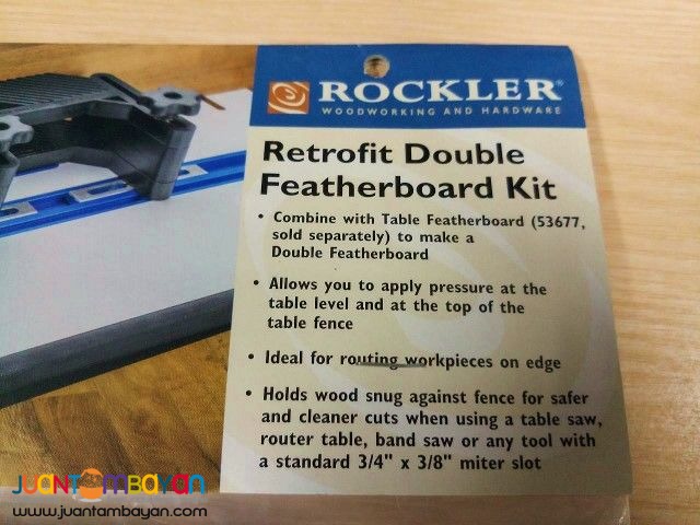 Rockler Table Featherboard and Retrofit Double Featherboard Kit