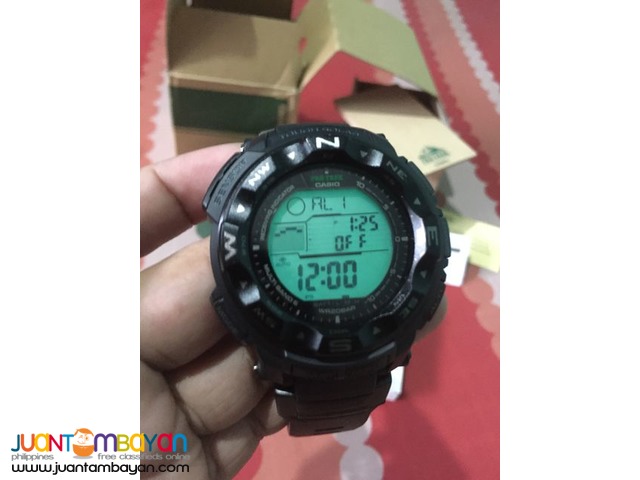Brand-New Casio ProTrek PRW-2500 Triple Sensor Climber Watch
