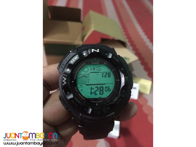 Brand-New Casio ProTrek PRW-2500 Triple Sensor Climber Watch