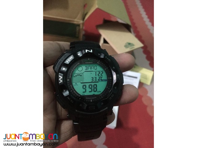 Brand-New Casio ProTrek PRW-2500 Triple Sensor Climber Watch