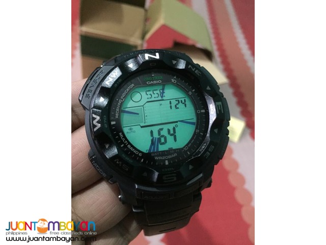 Brand-New Casio ProTrek PRW-2500 Triple Sensor Climber Watch