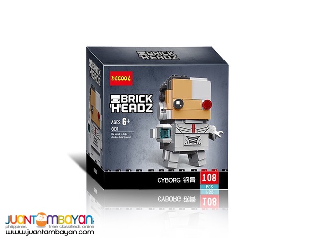 brickheadz cyborg