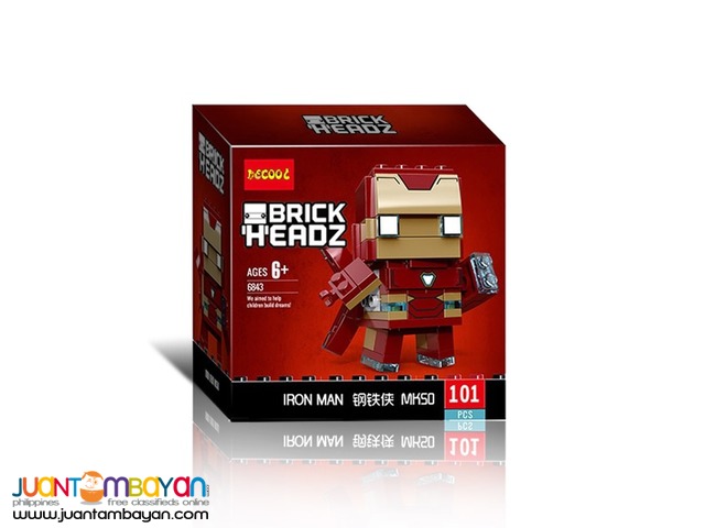 brickheadz lego iron man