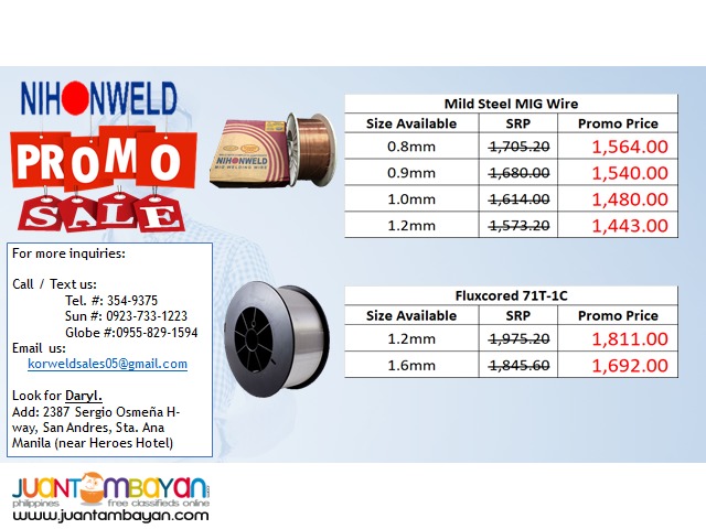 For Sale: Welding Electrodes