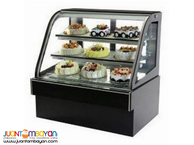  Cake Chiller 4ft. Curved Glass (Brand New)