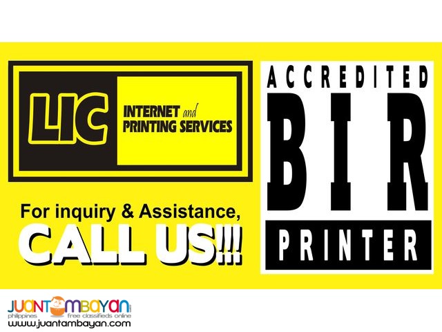 BIR Accredited Printer and Printing Services